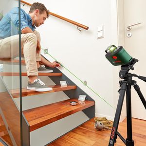 Bosch AdvancedLevel 360 Cross Line Laser with Tripod – 3 Laser Lines