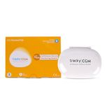 Tracky CGM Bluetooth-Connected Continuous Glucose Monitor | Real-Time Glucose Tracking for Adults, 14-Day Sensor, App-Integrated System
