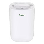 Meaco MeacoDry ABC Dehumidifier (White) 12L - Ultra Quiet Dehumidifier - Energy Efficient Electric Compressor Dehumidifier for home - Removes Condensation & Damp, prevents Mould