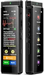 72GB Digital Voice Recorder with Playback, Innioasis R1 Full Touchscreen Voice Recorder with Bluetooth and Intelligent STT Transcription, Voice Activated Sound Audio Recorder Device with Mic (Black)