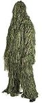 Nitehawk Adults Military Camouflage Woodland Sniper Ghillie Burlap Suit M/L