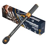 ss shovan Torque Wrench 1/2 Drive, Dual-Direction Adjustable 30-210 Nm for Car & Motorcycle, 72 Teeth Precision Tool with ±3% Accuracy Certificate