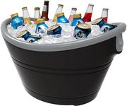 Igloo Party Bucket, Black/Silver, 19 Litre