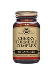 Solgar Cherry Turmeric Complex vegetable capsules - Pack of 60 - Antioxidant and Anti-Inflammatory Properties - For Daily Wellbeing - Vegan and Gluten-Free