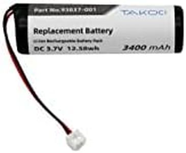 Replacement Battery for Wahl Magic Clip Cordless Clipper,Cordless Senior,Super Taper Cordless,Sterling 4 93837-001/93837-200 Li-ion 3.7V 3400mAh