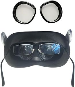 IOOIOO Blue Light Blocking Lenses Insert for Meta Quest 3s or Quest 2 Oculus VR Headset, Removal Magnetic Anti bluelight Lens Protector