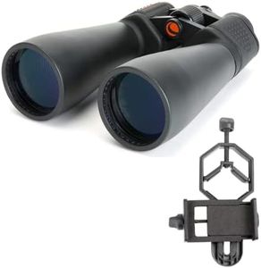 Celestron SkyMaster 15x70 Porro Prism Binocular with Smartphone Adapter Suitable for Terrestrial or Astronomical Viewing