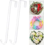 ZYSUN 12" Clear Wreath-Hanger Non S