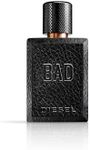 Diesel Bad Perfume For Men - Tobacco, Caviar Accord, Bergamot, Lavender, Cardamom, Violet Leaf, Woody Fragrance - Luxury Men’s Eau de Toilette - Cologne - EDT - Spray For Men - 1.7 Oz - 50 ml