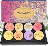 Shower Steamers Aromatherapy SWCANDY 8 Pack Valentines Day Gifts for Women, Her, Mom, Men Natural Essential Oil Home Spa Self Care Stress Relief Relaxation Bath Bombs Mothers Day Gifts Wife Him Flower