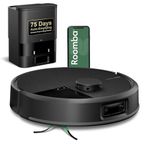 iRobot Roomba Max 705 Vac Robot Vacuum + AutoEmpty Dock - Extreme Power-Lifting Suction, Anti-Tangle Dual Rubber Brushes, Self-Empties, Recognizes and Avoids Obstacles, LiDAR Navigation