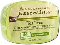 Clearly Natural Glycerin Bar Soap, Tea Tree, 4 Ounce