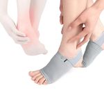 ULTRINA Flat Foot Arch Support Socks for Men & Women | Medial Arch Support for Flat Feet Correction Sleeve With Cushion | Plantar Fasciitis Leg Foot Pain Relief Product | Free Size.