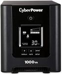 CyberPower OR1000PFCLCD PFC Sinewave UPS System, 1000VA/700W, 8 Outlets, AVR, Mini-Tower