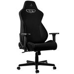 Nitro Concepts S300 Fabric Gaming Chair - Stealth Black