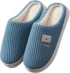 Winter Indoor Slipper for WomenAnd Men Sandals Casual Flats Home Footwear Flip Flops for Bedroom House Sandals Slip On (Blue,uk5)