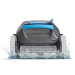 Dolphin (2024 Model) Premium 10 Robotic Pool Vacuum Cleaner All Above Ground Pools up to 30 FT - Scrubber Brush, Easy Top Load Filters