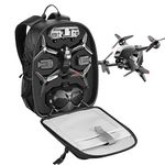 Smatree Professional Hard Backpack for DJI FPV Combo, Ready to Fly Waterproof Backpack Bag for DJI FPV Racing Drone, Goggles V2, Remote Controller 2, Motion Controller and Other Accessories