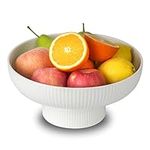 Magclay Ceramic Fruit Bowl with Dra