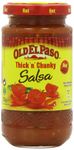 Old El Paso Thick 'n' Chunky Hot Salsa 226g (Pack of 4)