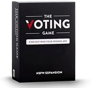 The Voting Game After Dark Expansion - 100 New Cards for The Hilarious Adult Party Game About Finding Out Who Your Friends are - for College Students, Fun Parties & Board Games Night with Your Group