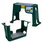 Crystals Garden Kneeler - Kneeler for Gardening - Green (Gardening Stool)