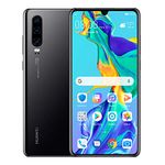 Huawei P30 128GB+6GB RAM (ELE-L29) Unlocked Cell Phone (Black)