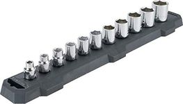 CRAFTSMAN Socket Set, SAE, 3/8" Drive, 6 Pt., 11Piece (CMMT12042)