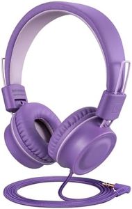 iRAG J01 Kids Headphones Wired On-Ear with 3.5mm Jack (Lavender)