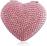 Handmade Heart Pink Bling Crystal C