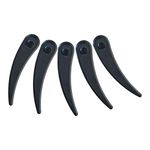 Bosch Home and Garden Replacement 260mm Strengthened Durablade Blades for ART 26-18 LI Grass Trimmers (Pack of 5), Black, F016800372