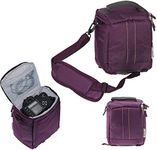 Navitech Purple Digital Camera Carrying Case and Travel Bag Compatible with The Panasonic Lumix DMC-FZ1000