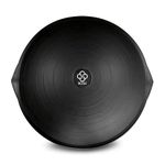 BOSU 26 Inch Pro Balance Trainer Ball Exercise Fitness Gym Equipment for Yoga, Sports, Personal Trainer, Rehabilitation, and Physical Therapy, Black