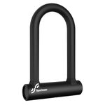 Sportneer Bike Lock: 17mm Heavy Duty Anti-Theft Bike U Lock, 19cm x 13cm High-Security Bicycle Lock with Keys & Mounting Bracket for Mountain, Road, Folding, Electric Bikes