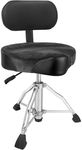 AKLOT Saddle Drum Throne with Backr