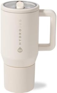 HydroJug Kids - 20 oz Insulated Kids Water Bottle with Flip Straw & Handle | Leak-Proof & Durable | Perfect for School, Sports, Lunch, Travel & Camp, Cream