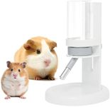 mini&moe Hamster Water Bottle No Drip – 4 oz Small Animal Water Bottle for Glass Tank with Adjustable Stand, Leak Proof Small Animal Water Dispenser for Cage for Gerbil Chinchilla Squirrel Hedgehog