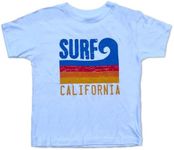 Sol Baby Surf California Stripe Wave White Tee-12m-White