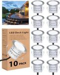 HIBOITEC 10Pcs Decking Lights, Ligh