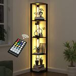 VTRIN Corner Shelf with Light, Mode