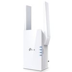 TP-Link AX1500 Wi-Fi 6 Range Extender, Up to 1500 Mbps Speed, Next-Gen Dual Band WiFi Booster, Wireless Repeater with Gigabit Port, 2 External Antennas, Easy Set-Up (RE505X)