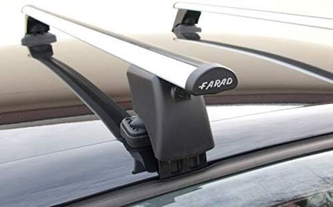 Barres de toit FARAD BS + ALU compatibles avec Ford Puma à partir de 2020, rails de toit en aluminium pour voiture sans railing sur le toit
