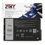 ZTHY J7HTX 7XNTR Laptop Battery Replacement for Dell Latitude 7202 7212 7220 Rugged Extreme Tablet Series 02JT7D FH8RW 7.6V 34Wh 4342mAh