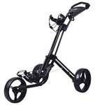 Powakaddy Twinline 4 Golf Push Trolley (Black)