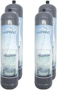GASFRIGO® Bombole Co2 600 gr usa e getta attacco M11x1 per erogatore - gasatore acqua frizzante Contenitore in acciaio N° 4 Bombole- MADE IN ITALY - VENEZIA E ISOLE MINORI CONTATTARE IL VENDITORE