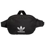 Adidas Originals Unisex Adult Sport Travel And Festival Waist Pack Bag, Black/White