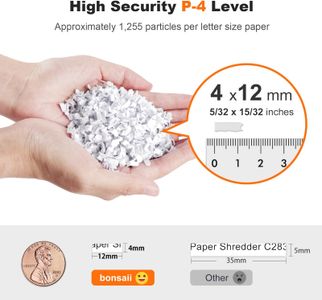 Bonsaii Auto Shredder – 200-Sheet High-Capacity Paper Shredder