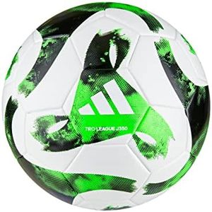ADIDAS HT2427 TIRO LGE J350 Recreational Soccer Ball Unisex White/Black/Team solar Green Größe 4