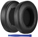 Kraken Earpads Replacement for Razer, Oval Ear Cushion Cups Replacement Leather Ear Pads Foam Cushions Cover Earmuffs for Razer Kraken Pro 7.1 V2 Gaming Headsets - Black