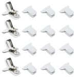 16Pcs Duvet Clips Duvet Clips for Inside Duvet Cover Quilt Non-Slip Holder Clips Preventing Comforters from Shifting Inside Duvet Cover to Secure Bedding